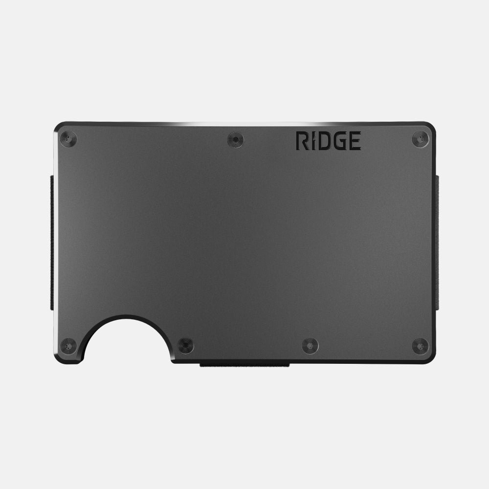 Ridge Wallet - Gunmetal