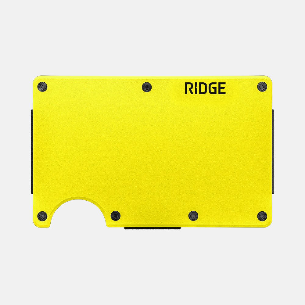 Ridge Wallet - Hyper Lime