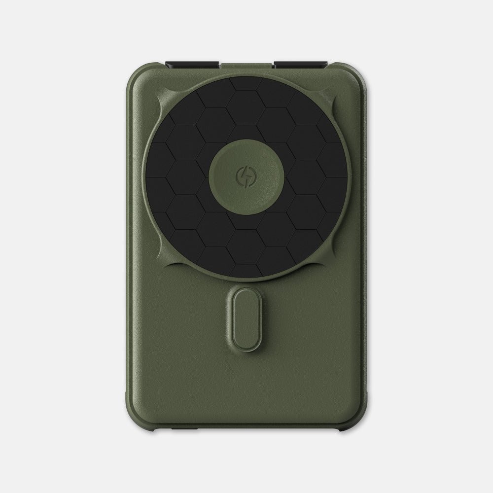 Magnetic Power Bank - Matte Olive